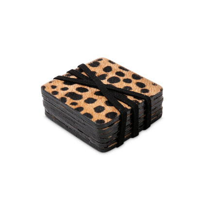 Ingulule Coasters with Tie - Set of 6