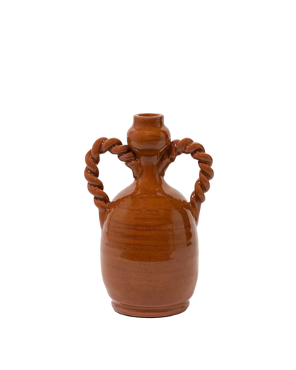 Jeanne Vase in Terracotta