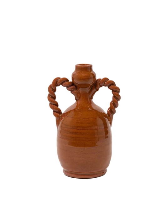 Jeanne Vase in Terracotta