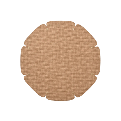 Set of 4 Divot Placemats - Tan