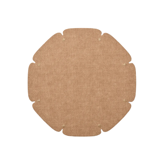 Set of 4 Divot Placemats - Tan