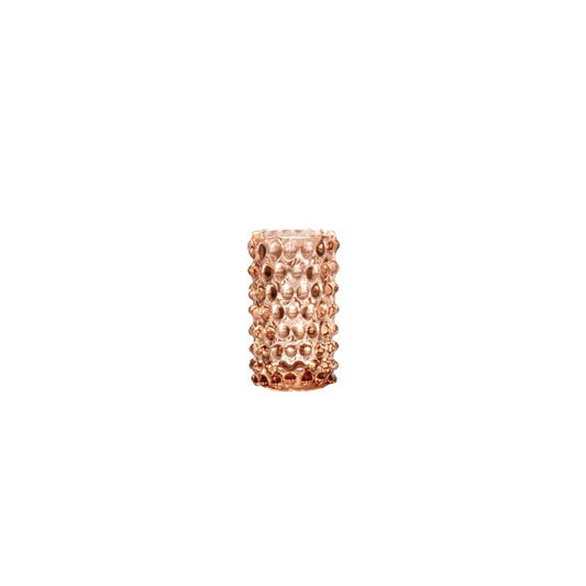 Bronze Hobnail Bud Vase