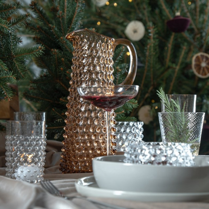 Bronze Hobnail Pitcher
