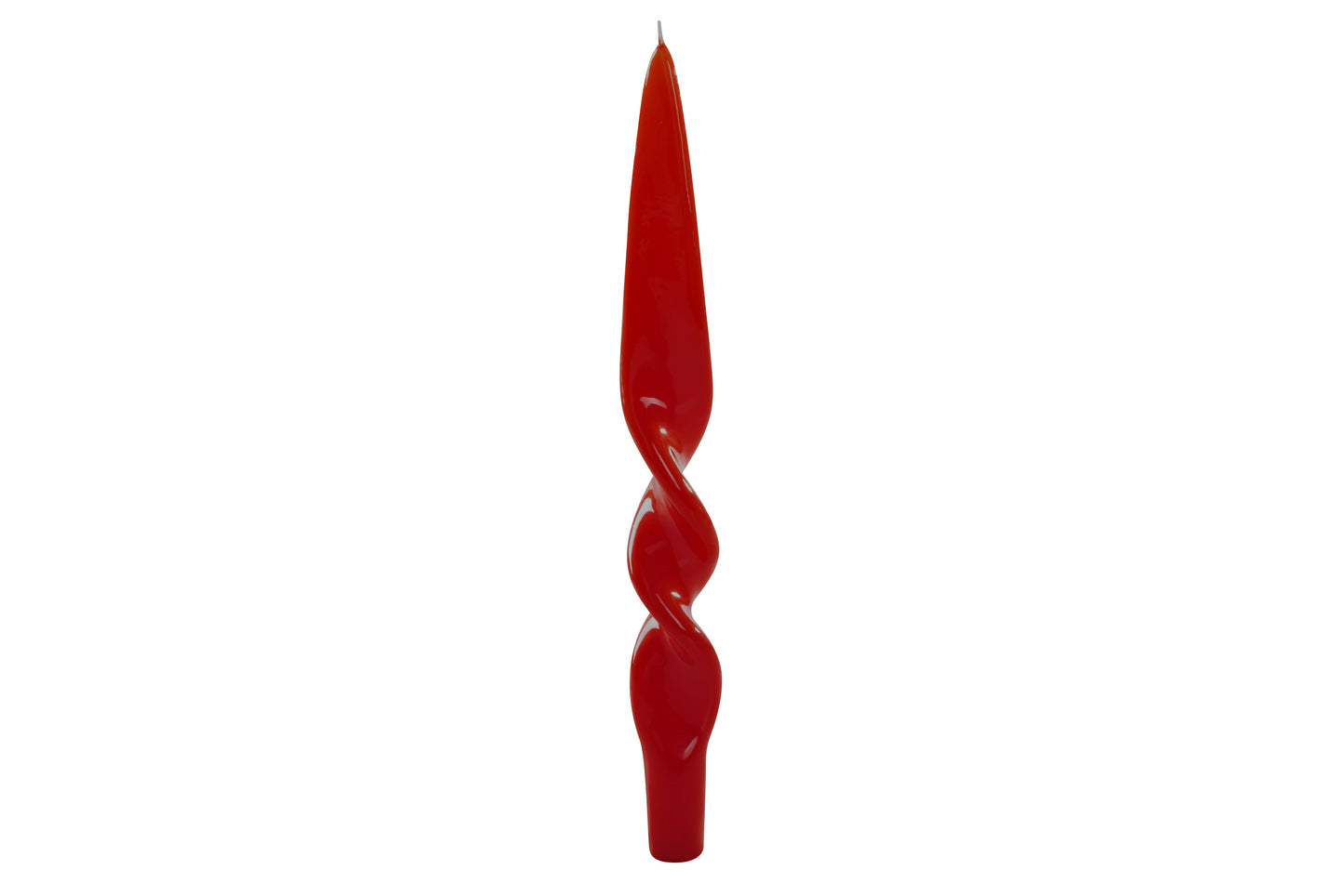 Lacquer Candle in Red - Set of 2