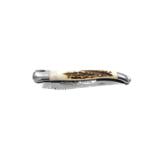 Forge de Laguiole Deer Antler Handle Pocket Knife