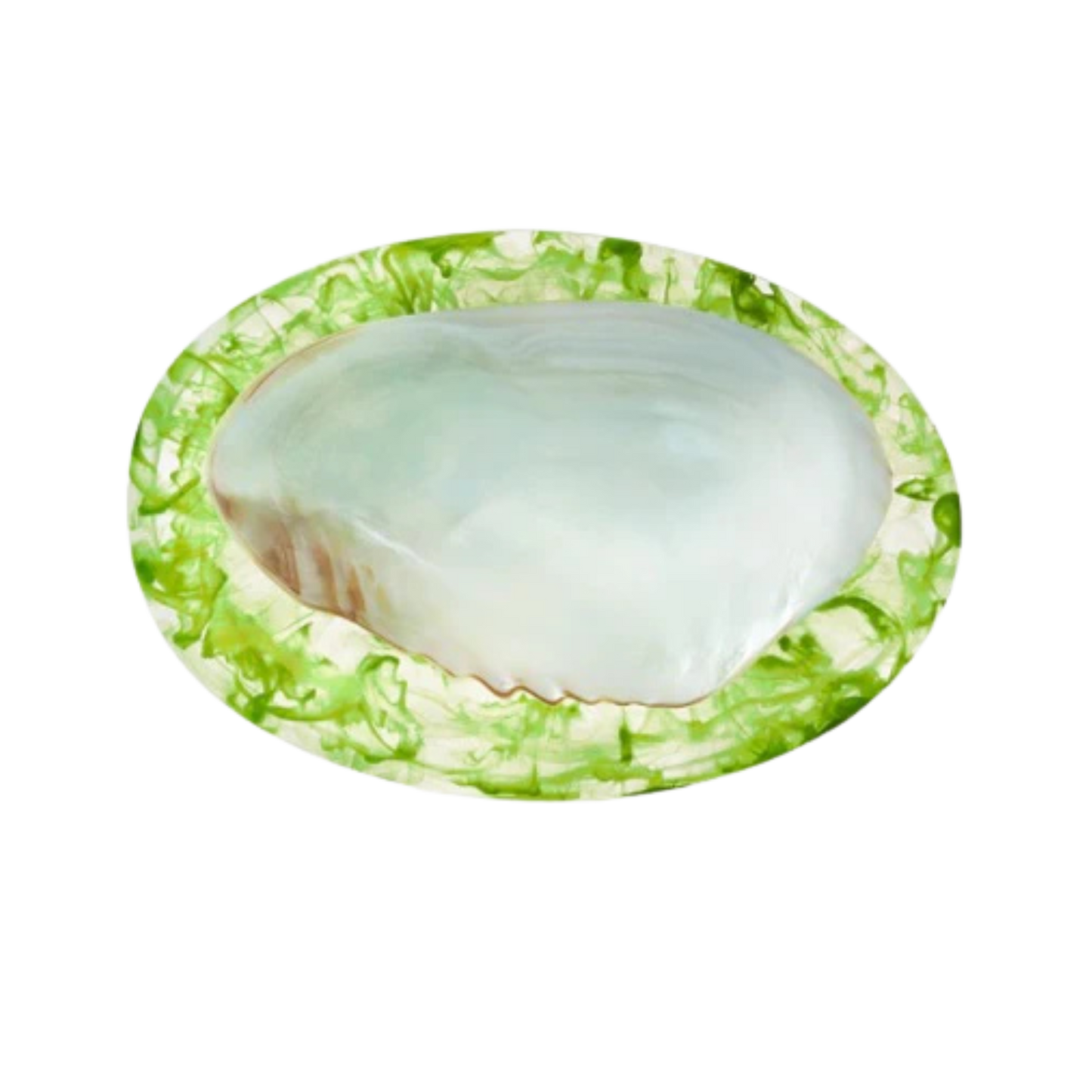 Large Caviar Dish in Celadon