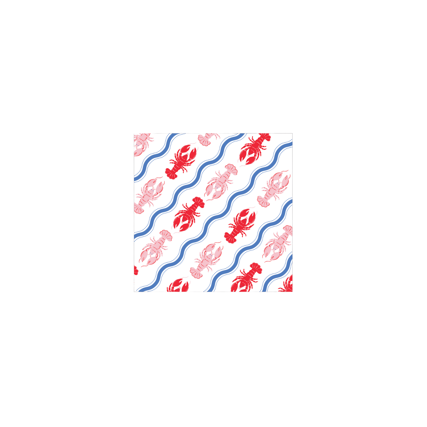 Le Lobster Lunch Napkins – Set of 20