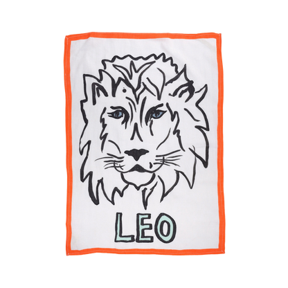 Leo Tea Towel