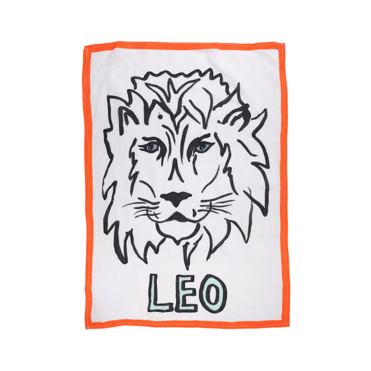 Leo Tea Towel