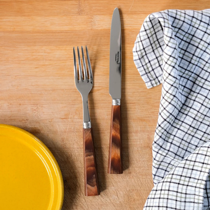 Nature 5-Piece Cutlery Set - Light Press Wood