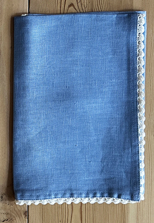 Linen Napkin in Cadet - Set of 4