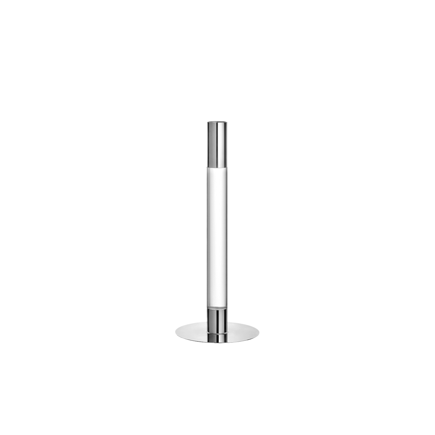 Lumiere Candlestick Silver Medium