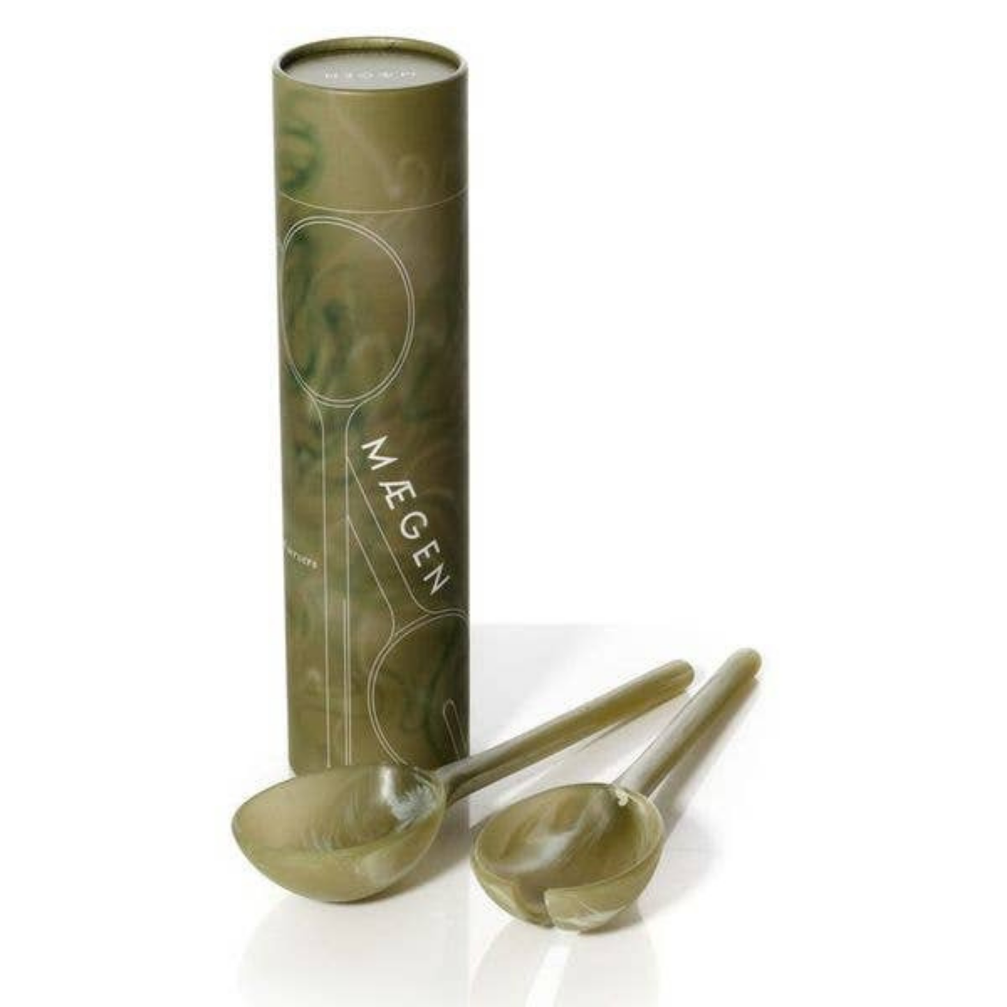 Salad Servers Set - Olive