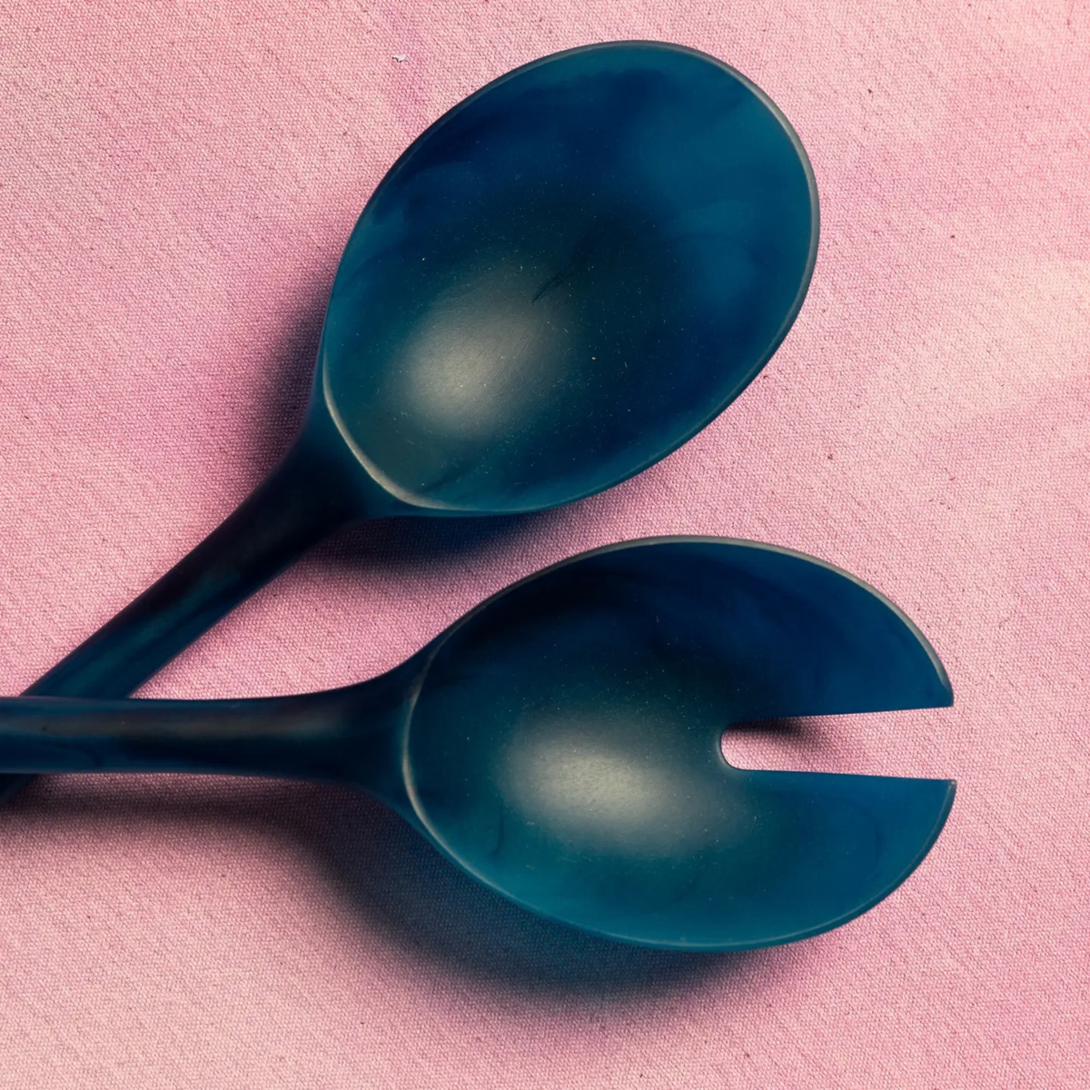 Salad Servers Set - Blue