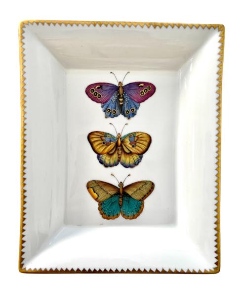 Exotic Butterflies Tray - A Stunning Decorative Piece for Your Home