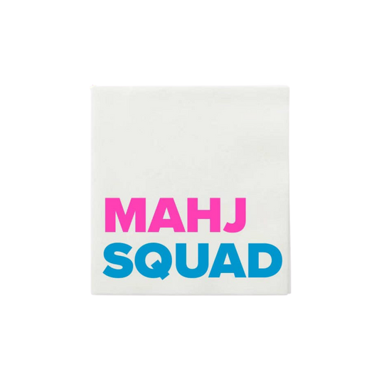 “Mahj Squad” Paper Cocktail Napkins - Pack of 25