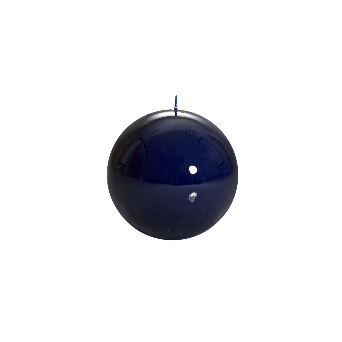 Meloria Ball Candle in Blue - Medium