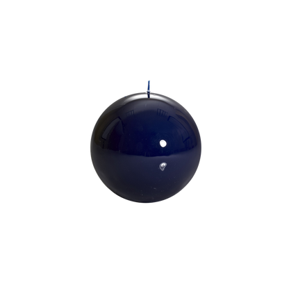 Meloria Ball Candle in Blue - Medium