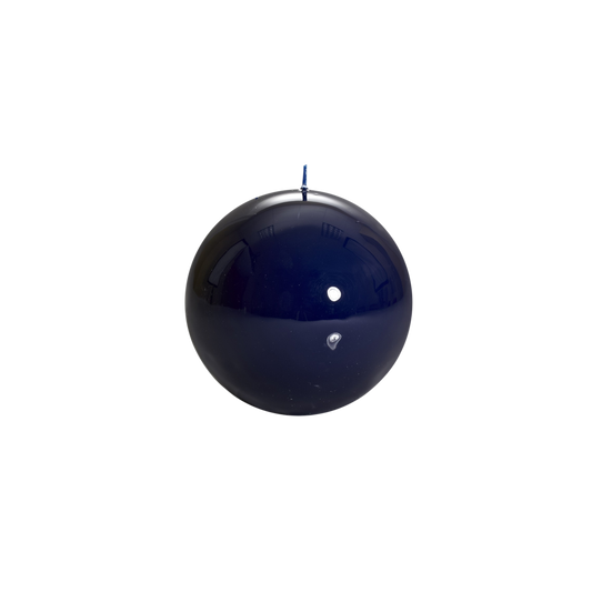 Meloria Ball Candle in Blue - Medium