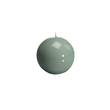 Meloria Ball Candle in Jade Green - Medium