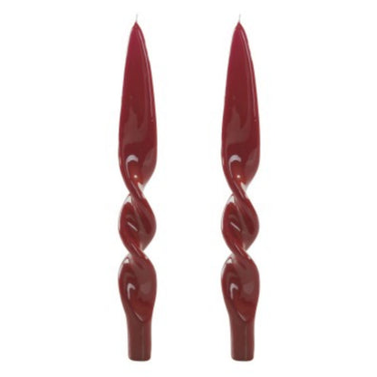 Meloria Denise Candle in Bordeaux - Set of 2