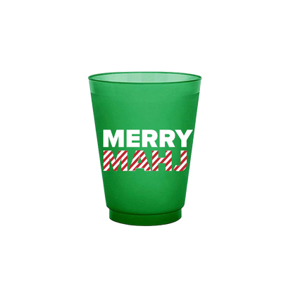 “Merry Mahj" Frost Flex Cups