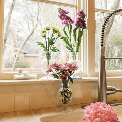 Miss Annie Bud Vase in Clear