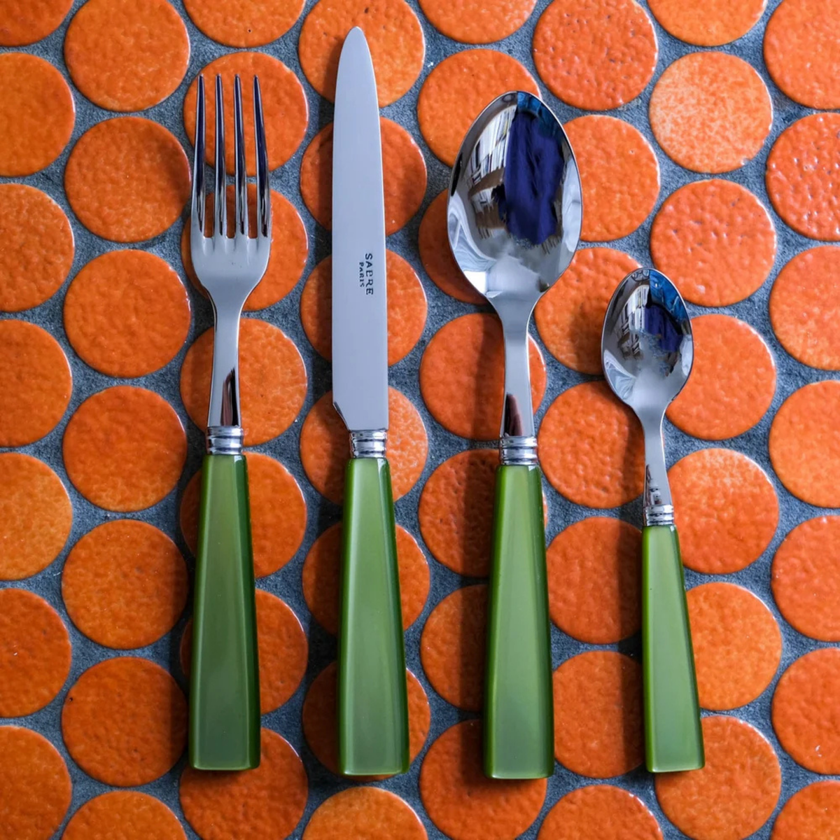 Icône 5-Piece Cutlery Set - Moss
