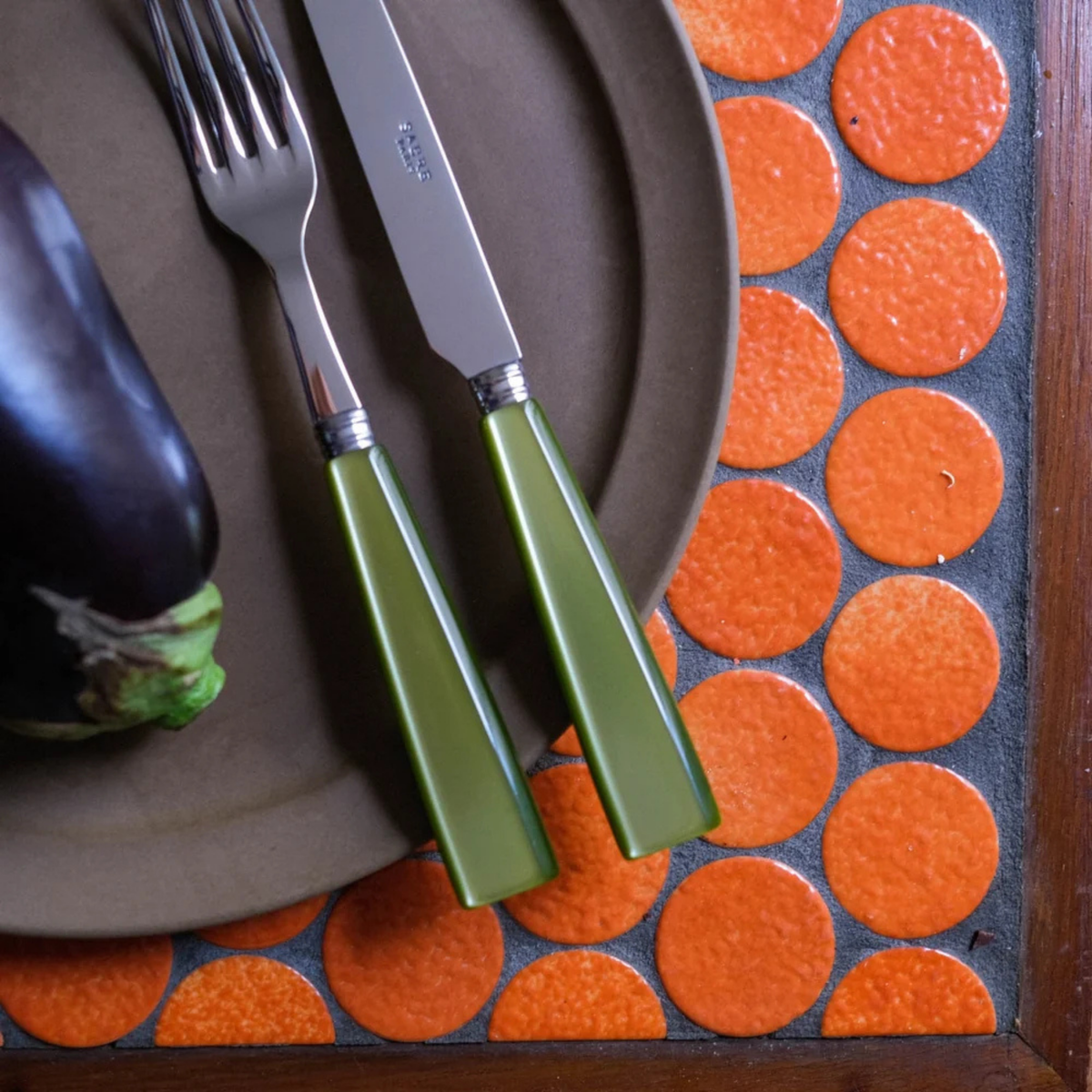Icône 5-Piece Cutlery Set - Moss