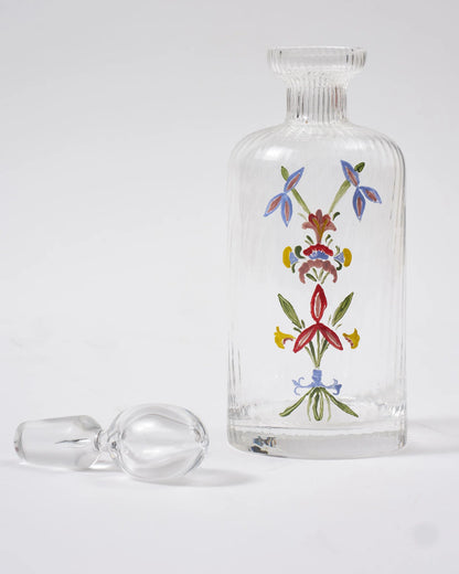 Murano Gulistan Hand-Painted Oil Bottle