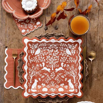 Acorn Grove Dinner Paper Napkins - Pack of 24