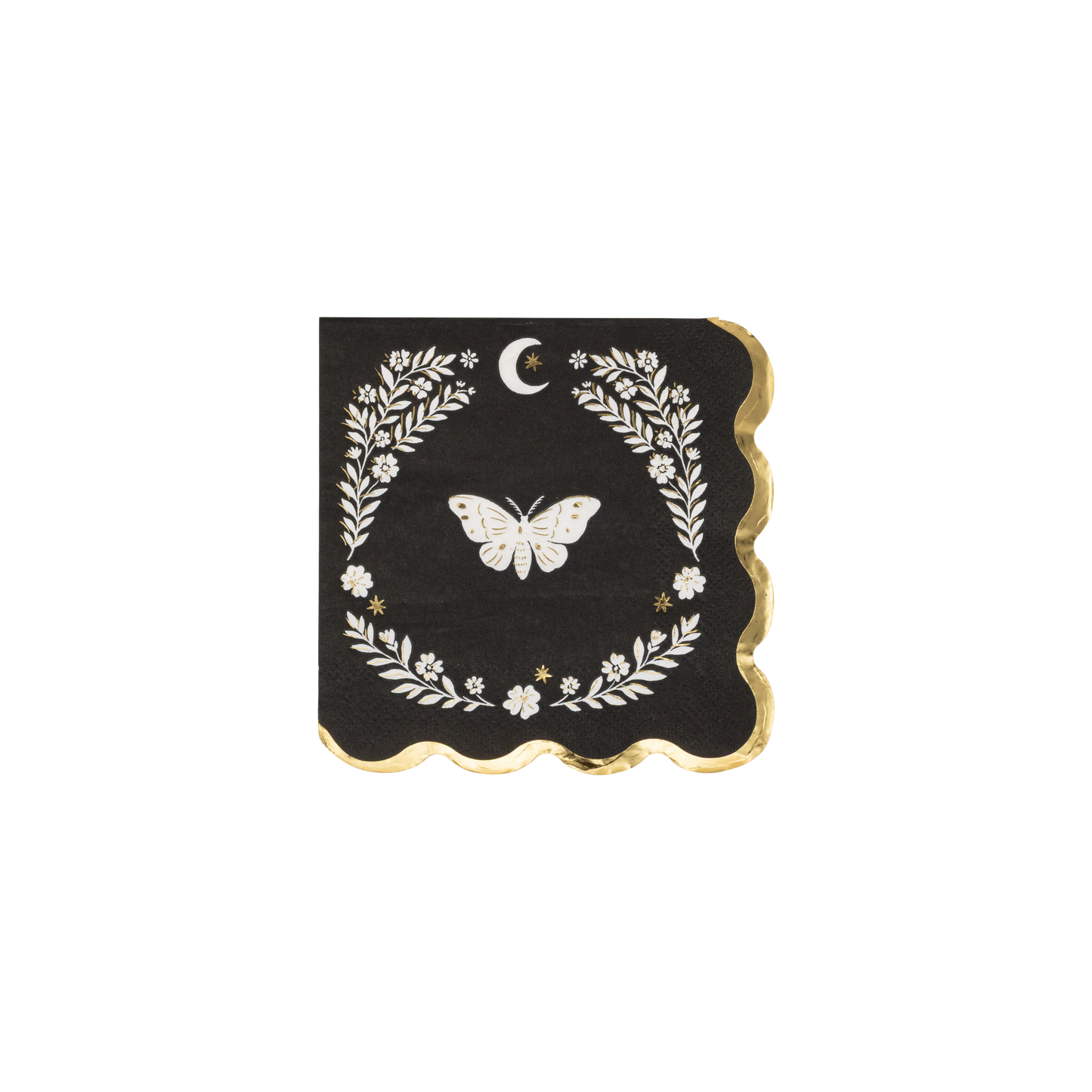 Moonlight Moth Cocktail Napkins - Pack of 18