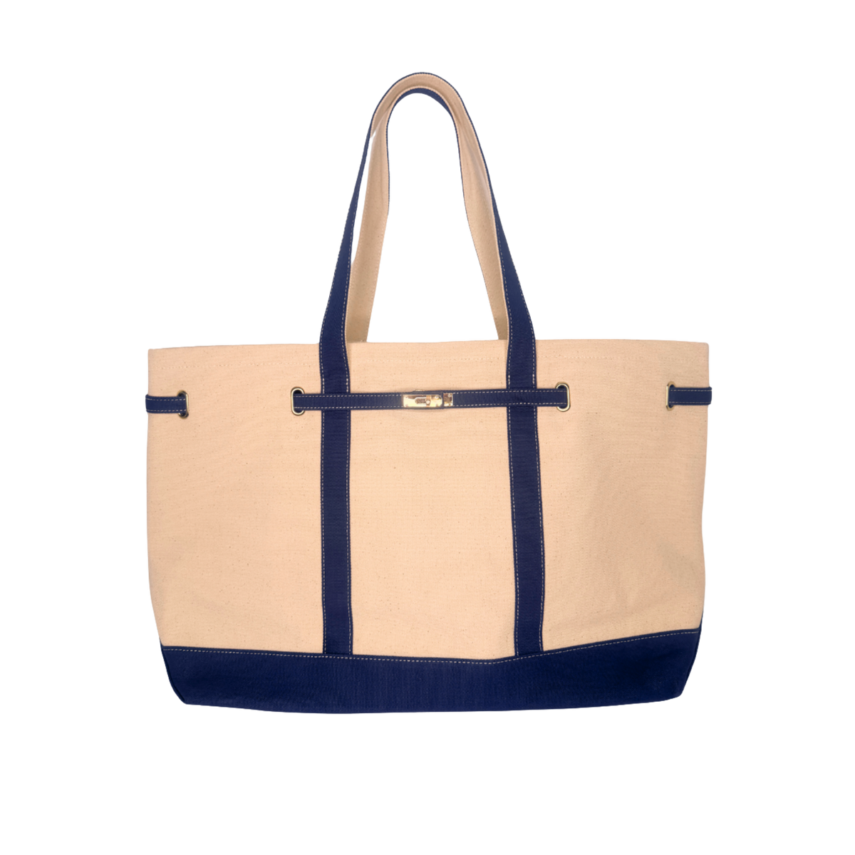 Charleston Extra Large Carryall Tote - Navy
