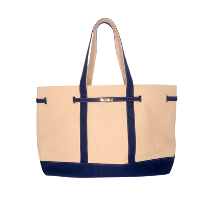 Charleston Extra Large Carryall Tote - Navy