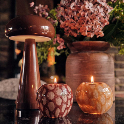Nila Glass Candle Holder