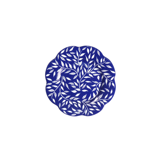 Nymphea Olivier All Over Blue Dessert Plate