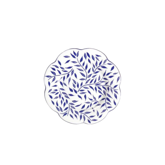 Nymphea Olivier Blue Dessert Plate