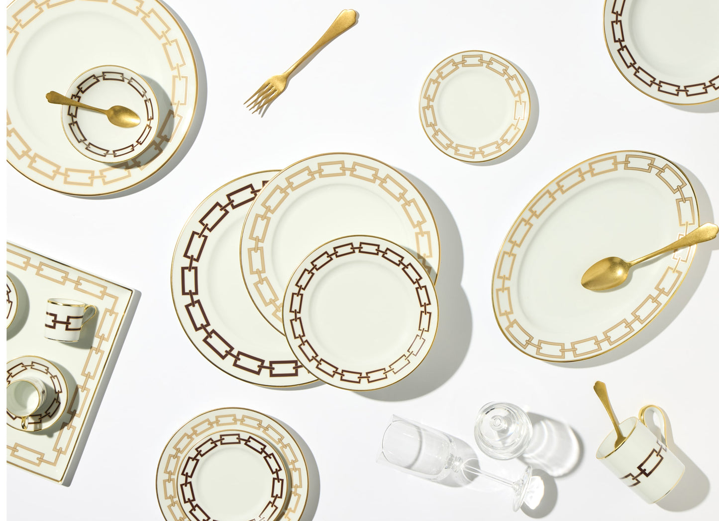 Catene Oval Platter in Cachemire