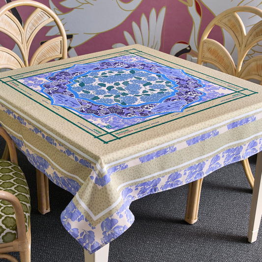 Flora Mahjong Tablecloth