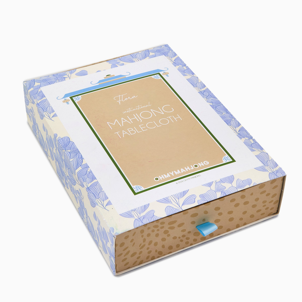 Flora Mahjong Tablecloth