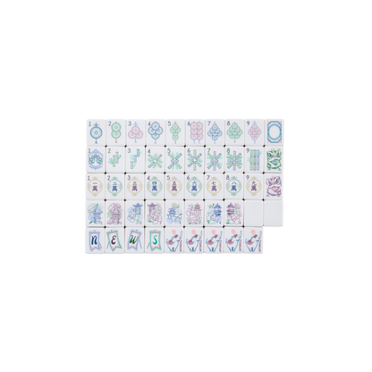 Willow Mahjong Tiles