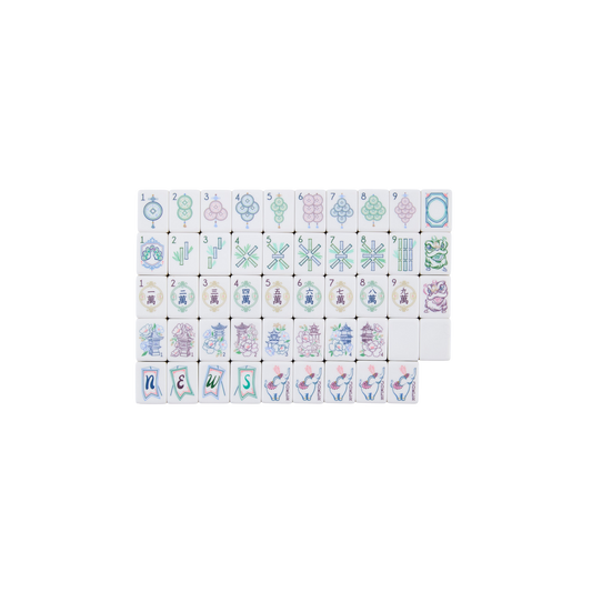 Willow Mahjong Tiles