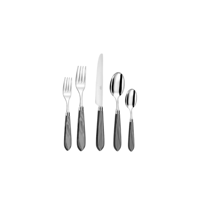 Omega Black 5 Piece Place Setting