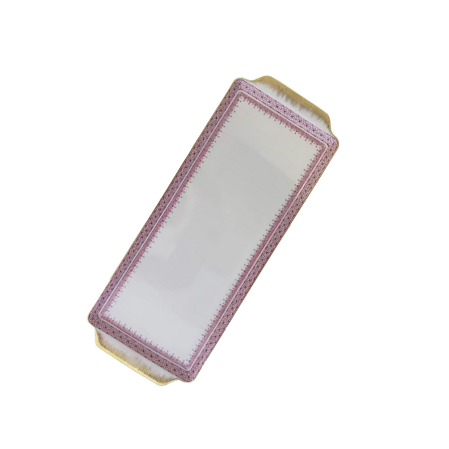 Pink Lace Sandwich Tray