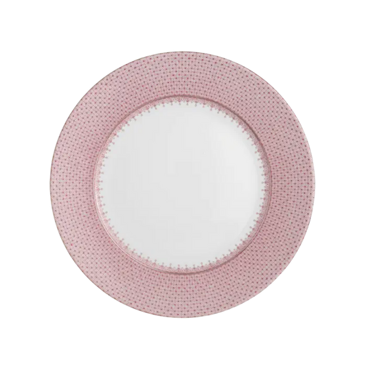 Pink Lace Service Plate