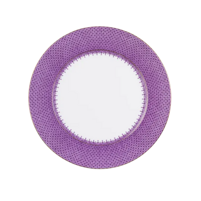 Plum Lace Service Plate