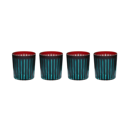 Prism Double Old Fashioned Glasses - Set of 4