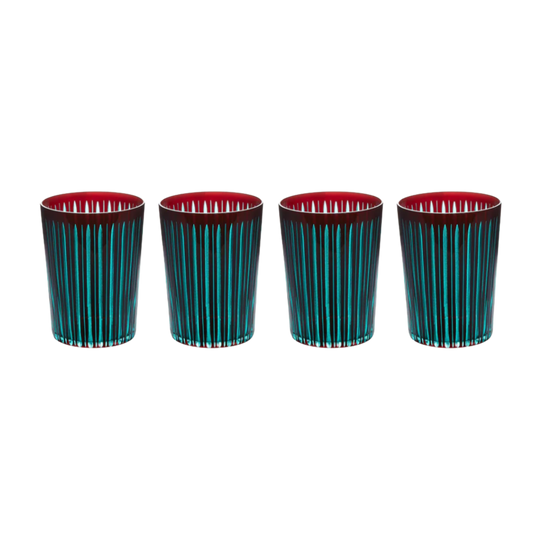 Prism Highball Glasses - Set of 4