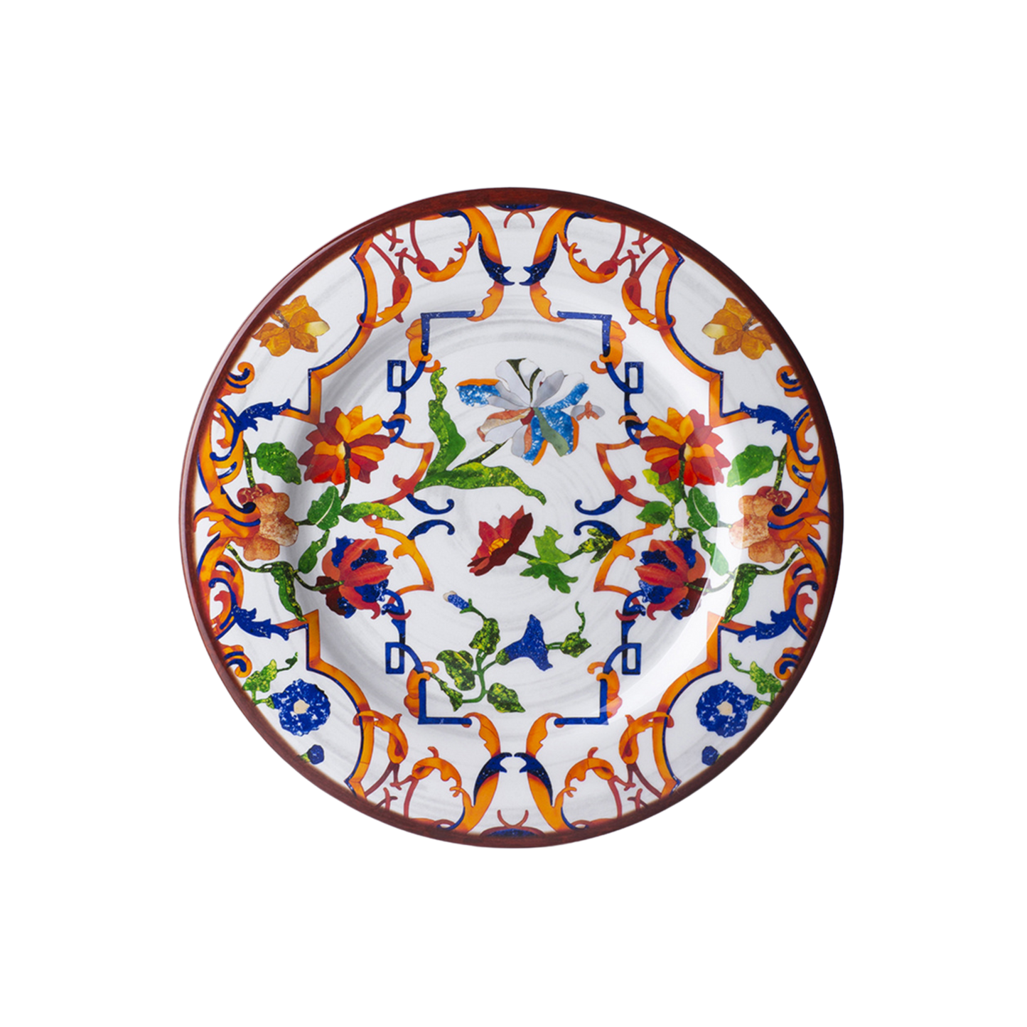 Pancale Melamine Plates in White - Set of 6