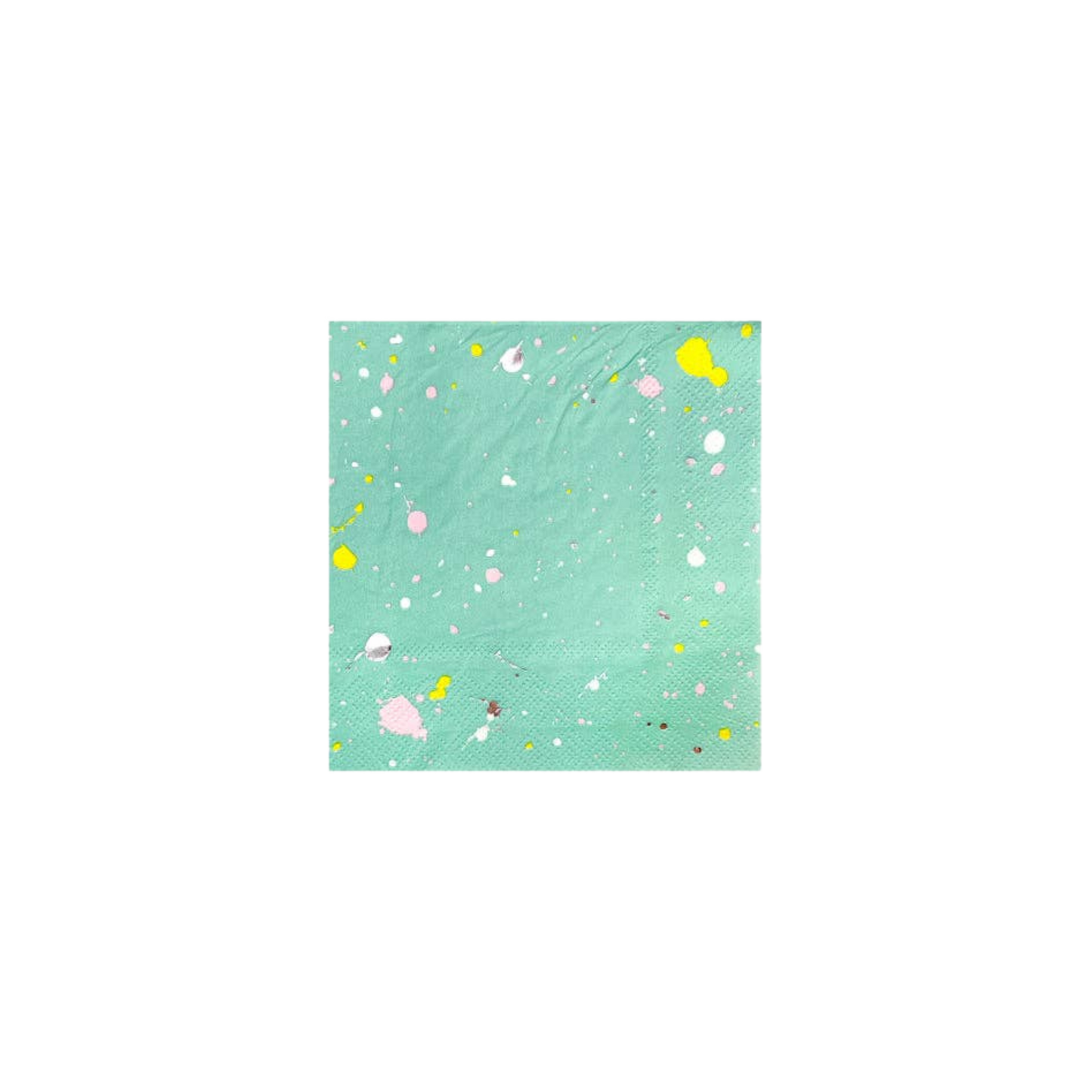 Pastel - Green Cocktail Paper Napkins - Set of 20